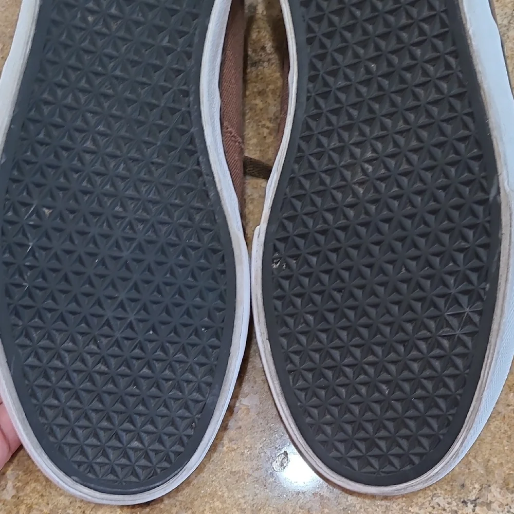 Etnies Brown Canvas Men's Skate Sneakers Casual Shoes Size 11